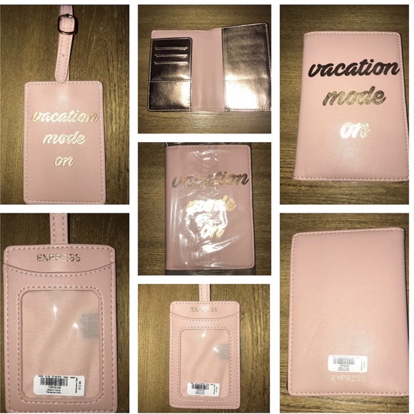 Express Vacation Mode on Passport Holder & Luggage Tag $20 - Picture 1 of 8